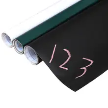 

Chalkboard Whiteboard Wall Sticker PVC Removable Dry Erase Board Wallpaper Message Writing Drawining Board Sticker 3color