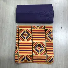 Парча в Гвинейском стиле гхановый воск принты ткань Африканская вощеная ткань печатный воск tissu жаккардовые Анкара одежды высокого качества 4 ярда