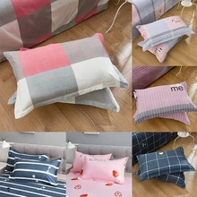 Fashionable Pillowcase Cotton Bedding Pillowcase Soft Comfortable Cotton Cushion Pillow Cover With 16 Patterns Optional