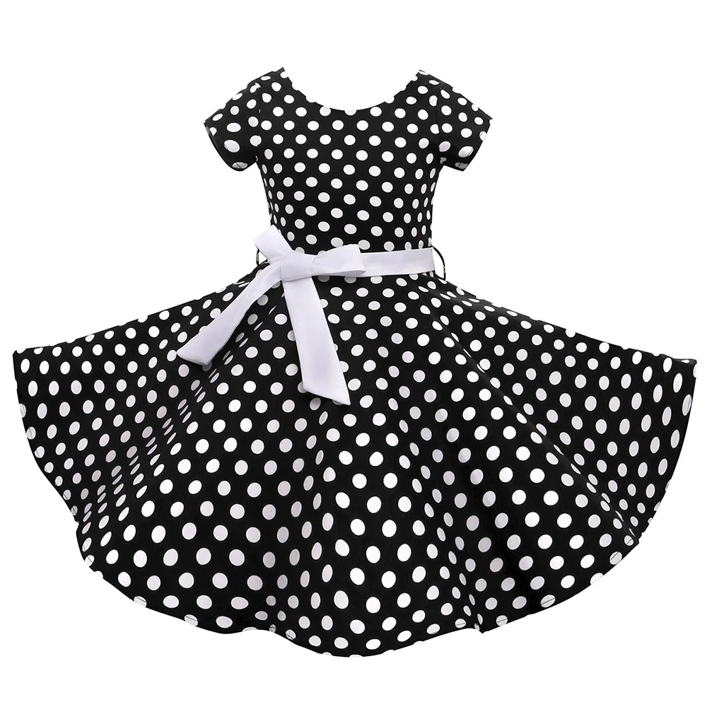 Vestido De Baile Para Niña, Enagua Rockabilly Para Boda Vintage, Falda