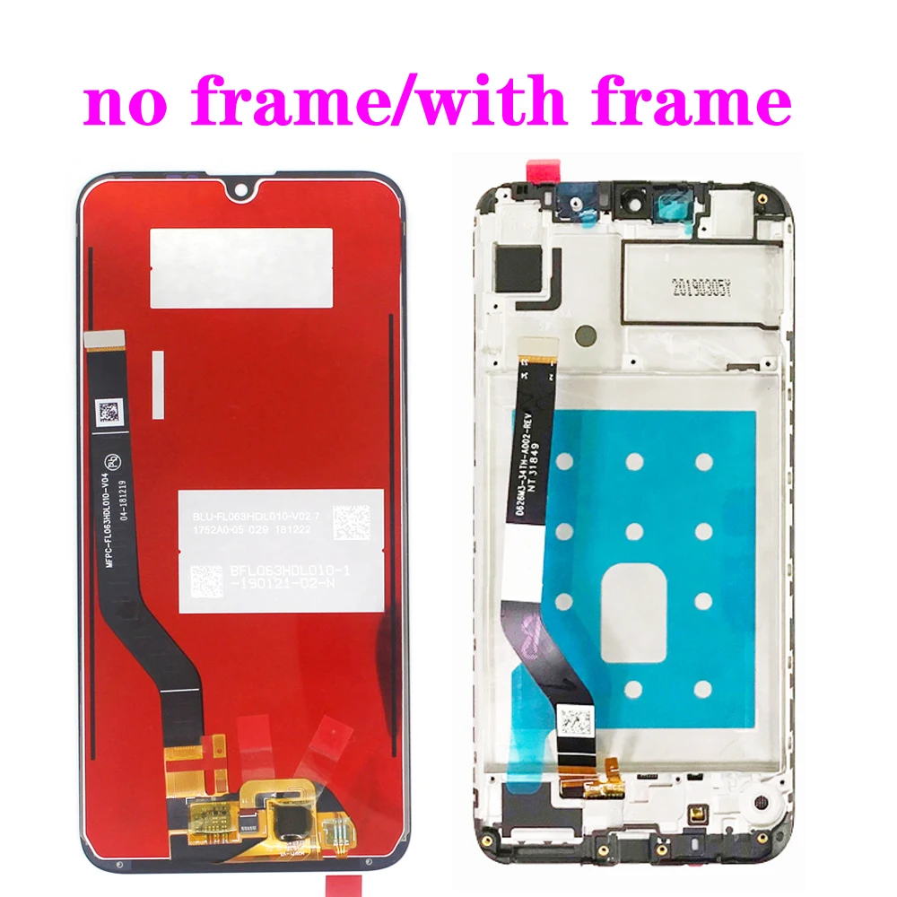 Для huawei Y7 lcd дисплей сенсорный экран в сборе с рамкой для huawei Y7 Prime lcd Sceen дисплей