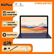 Teclast X6 Plus 12.6" tablet 2 in1 Windows10 8GB RAM 256GB SSD 2880x1920 Quad Core Intel Celeron Processor N4100 Tablets PC