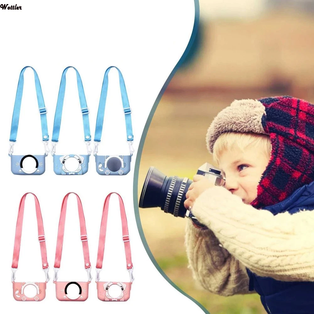 

Cute Cartoon Camera Protective Cover Case Toys X2 X200 Child Camera Outdoor Photography Camera Silicone Cover Shell
