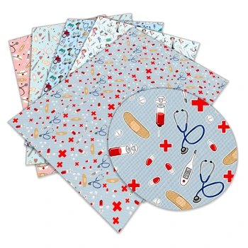 

30 cm x 136 cm Health Care Element Artificial Leather for DIY Bag Material Fabric L070