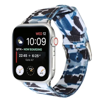

New Nylon Bracelet For Apple Watch Band 38mm 40mm 42mm 44mm Nylon Watchband For Apple Watch Series 1 2 3 4 5 Strap Wrist band