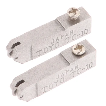 

2pcs TC-10 High Strength And Hardness Glass Straight Cutting Head Tool For Glass Wine Bottle Cutting Head Replacement Parts