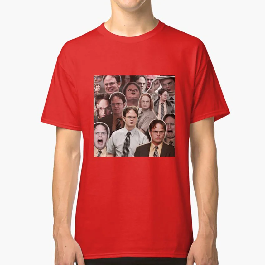 

Dwight Schrute - The Office T Shirt Michael Steve Carell Steve Carell The Office Office Prison Mike Tumblr