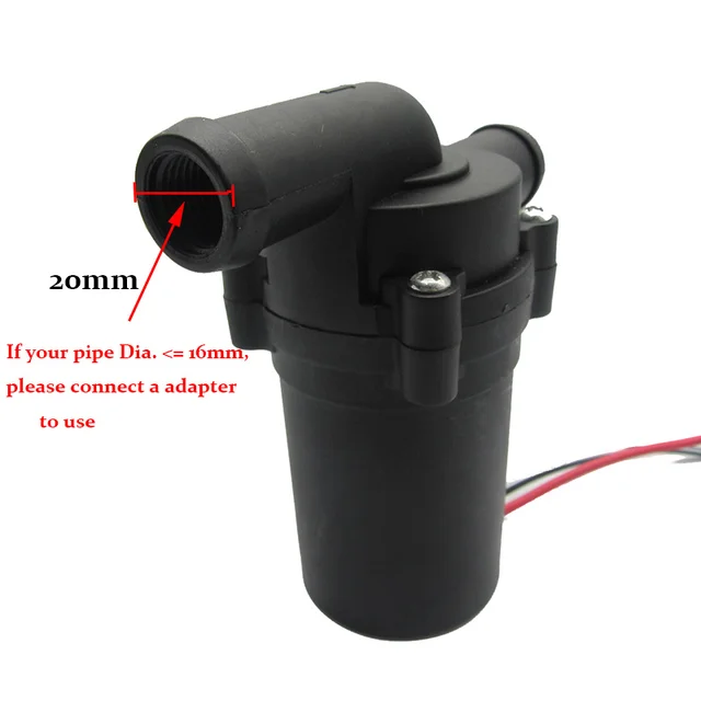 12V 18W Car Water Pumps Automatic Strengthen A/C Heating Accelerate Water Circulation Pump Winter Auto Heat A/C Temp 4