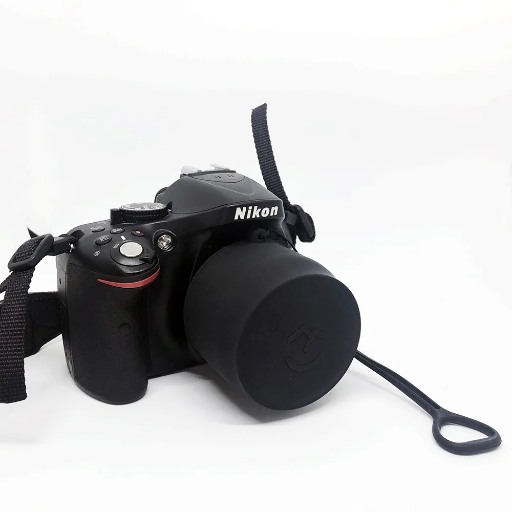 Универсальная гибкая силиконовая крышка объектива для Canon/Nikon/Pen/sony Водонепроницаемая Пылезащитная экологическая DSLR камера 49 до 72 крышка объектива