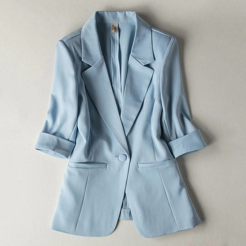 plus size striped suit