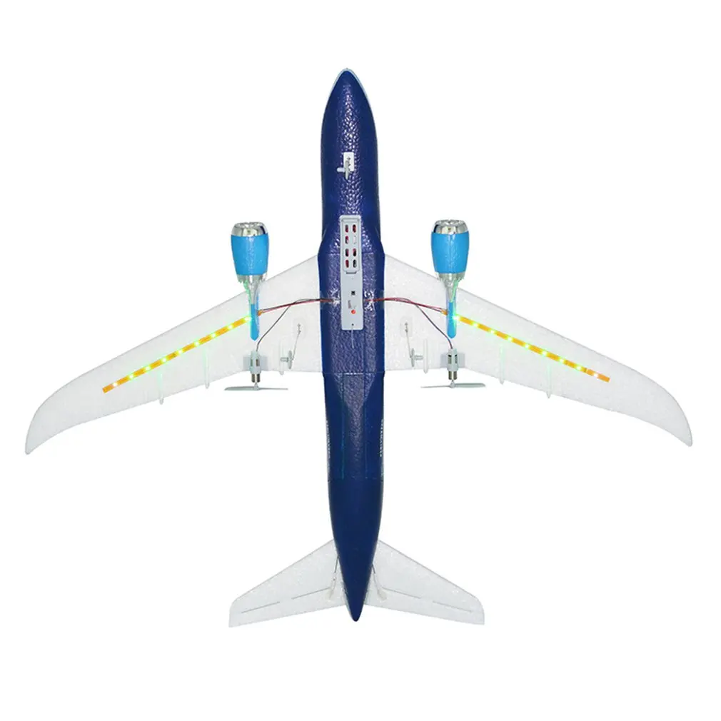 QF008-Boeing 787 2,4 GHz 3CH EPP RC Самолет 550 мм размах крыльев с фиксированным крылом RTF весы аэромодели Самолеты дистанционного управления
