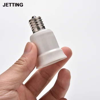 

E17 to E27 Socket Base LED Halogen CFL Light Bulb Converter Adapter Holder