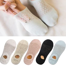 Женские носки-башмачки, Дышащие Ультра-тонкие низкие носки, тапочки, невидимые низкие Нескользящие женские носки Meias, 1/3 пары