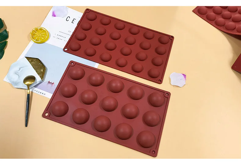 Silicone mold silicone baking pan for pastry molds bakeware sphere ball mold silicone mold for pops cake mold Silicone bakeware