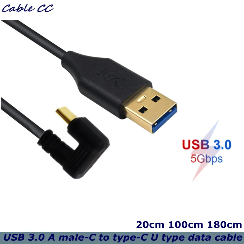 Высокоскоростной USB 3 0 5 Гбит/с революционный U-образный коленчатый зарядный