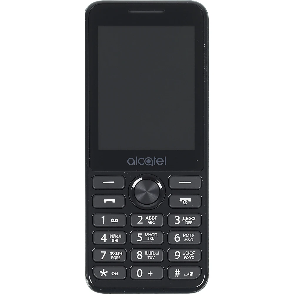 Мобильный телефон Alcatel OneTouch 2003D темно-серый 2Sim 2.4" TFT 240x320 0.3Mpix