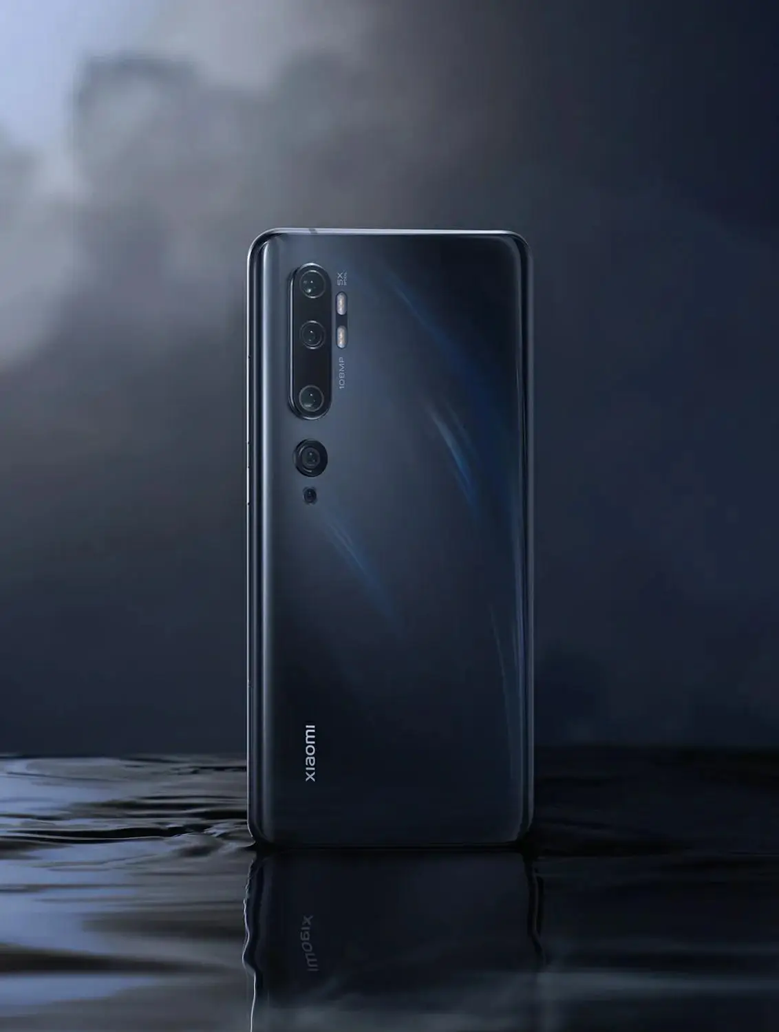 Midnight Black Xiaomi Mi Note 10( CC9 Pro) Глобальная версия phone 108MP камера 6 ГБ 128 ГБ Snapdragon 730G 4G Celluar NFC Google Play 5260 мАч 30 Вт Быстрая зарядка - Цвет: Midnight Black