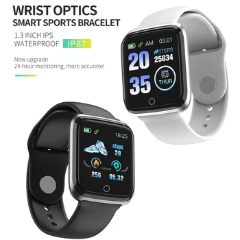 

Men Smart Watch Women Smartwatch Ladies Fitness Bracelet Android ios ip67 Waterproof Pedometer Heart Rate Monitor Sports Watches