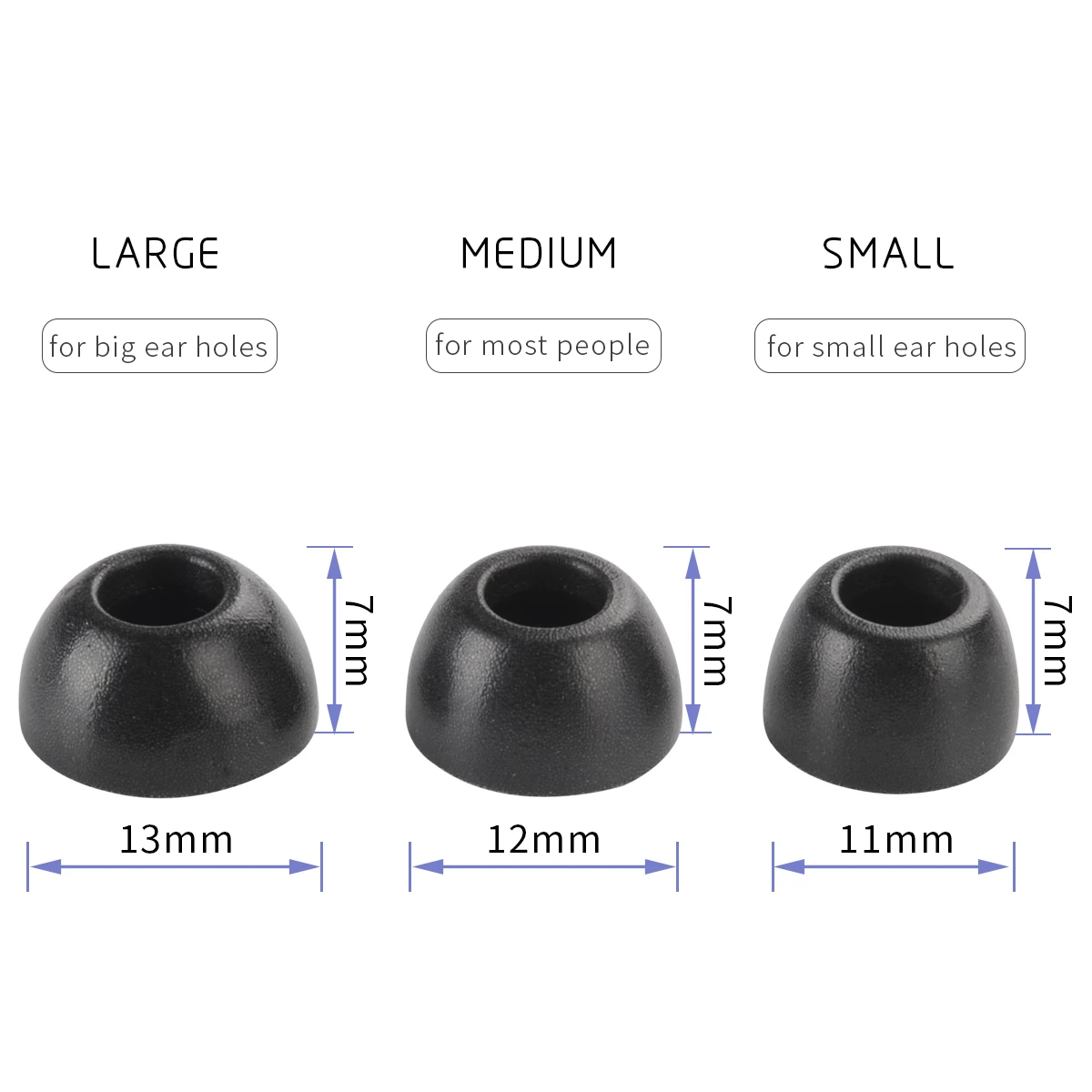 Memory Foam Ear Tips for Beats Studio Buds Eartips BO Beoplay E8 3rd Gen E8 2.0 E8 Sport true wireless Earbuds Tips Anti-Slip