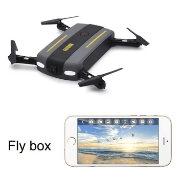 

New RC Drone Dron WiFi FPV Folding Drone Quadcopter with HD Camera 6-axis Gyroscope Remote Control Helicopter fly box toys