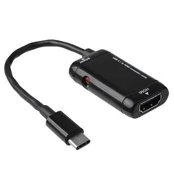 

NEW USB 3.1 to HDMI conversion adapter Type-C to HDMI HD 1080P Cable Adapter for New MacBook