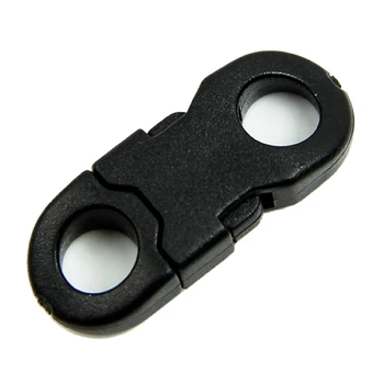 

10Pcs Buckles Black For Para cord Bracelets Plastic Clasp Side Release New 2.7 x 1cm