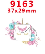 30 шт мультяшный персонаж плоское украшение из смолы PR 8873 - Цвет: 9163
