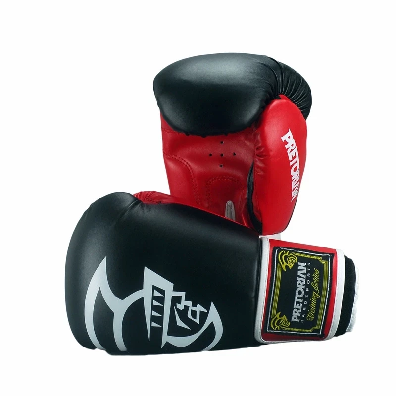 Boxing Gloves Leather Snake Head Muay Thai Men Women Kid Boxe Punching Pretorian 