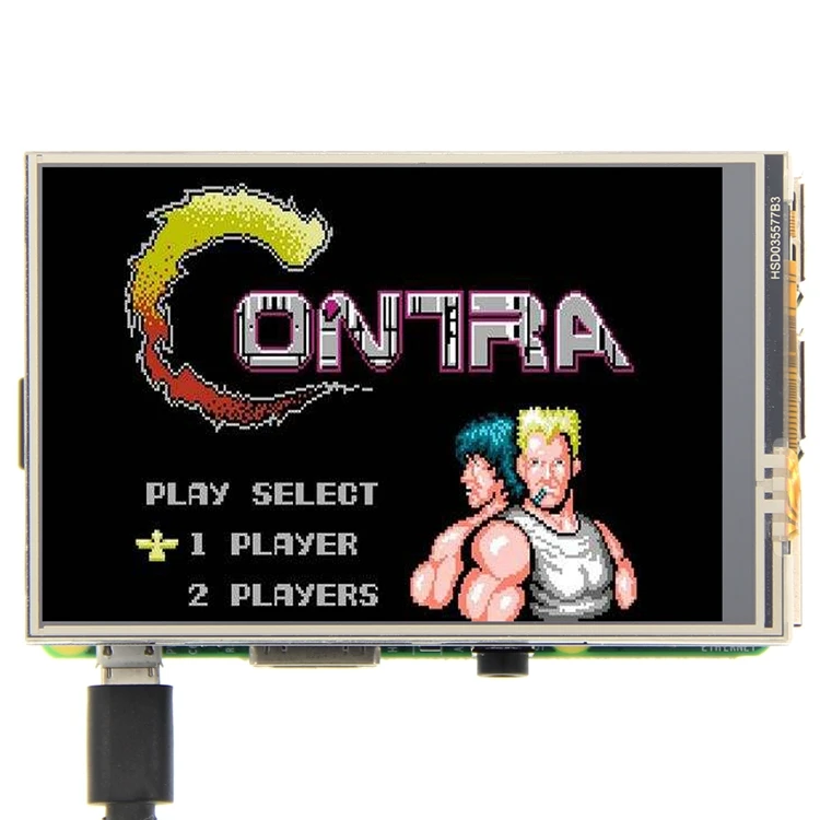 Raspberry pie 5 5-дюймовый сенсорный дисплей 3B +/4B поддерживает retropie high speed SPI | Компьютеры