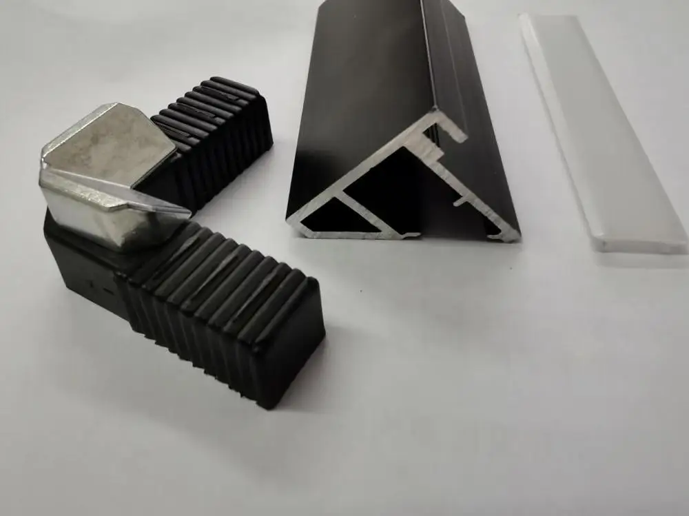 US $565.00 Free Shipping Aluminum Upright Channel Metta Silver Black Color Anodized Single Strut Channel