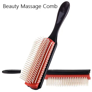 

1PC Hair Styling Brush Wheat Straw Detangle Hairbrush Salon Hairdressing Straight Curly Hair Comb Tangle Women Hair Brush Soft