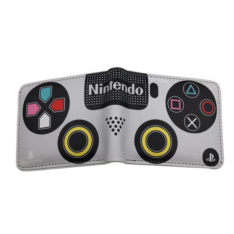 N-29 Кошелек "PlayStation" игра мультфильм аниме-кошелек на молнии монета Карманный держатель для карт для детей Мужчины Женщины подарок carteira Кожаные Кошельки - Цвет: N-29