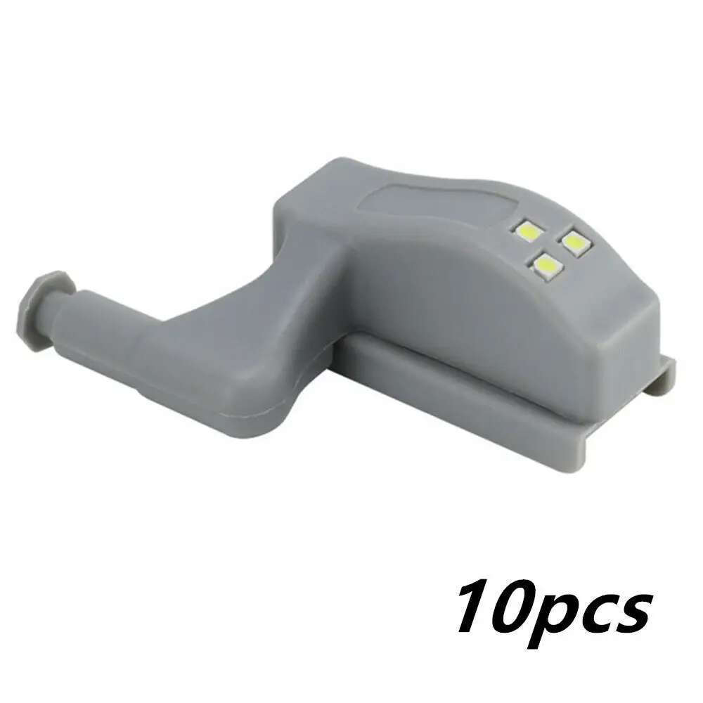 

10PCS 1SET LED Smart Sensor Light Kitchen Cabinet Closet Hinge Light For Cupboard Wardrobe Bookcase YYY1175-1
