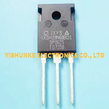 

10PCS IXGH20N60BD1 IXGH20N60 TO-247 MOSFET TRANSISTOR 20A 600V