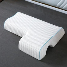  YRHCD New Style Couple Pillow Slow Rebound Memory Pressure Pillow Anti-Hand Paralysis Pillow Duet Protection Cervical Pillow 
