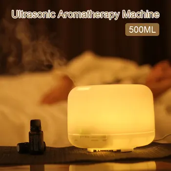 

Aroma Diffuser Humidifier Romantic Warm Light Atmosphere Rendering Aromatherapy Decoration Essential Oil Button Switch
