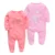 TUONXYE 2 шт./компл. Baby Girl Cute Rabbit Fox Пижамы Для Девочек Детские Onesies Newborn Footed Pijama Infantil Младенческий Хлопчатобумажный Комбинезон