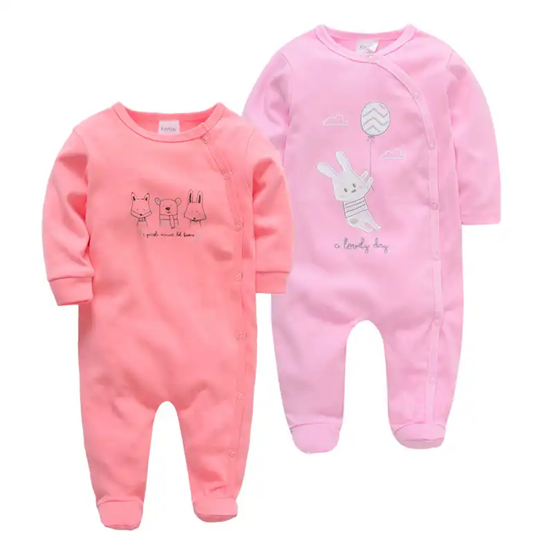 cute baby girl sleepers