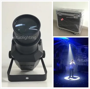 

E-6pack Tricolor 60w 3 in1 RGB Cob Led Profile Spot Light for show theater church studio