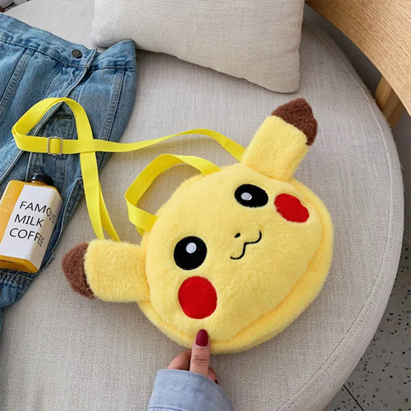 

2019 new plush bag 3D animal bag fashion street girl cute doll shoulder messenger bag children gift