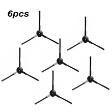 $3.03 6pcs Side Brush Kit For Llife V3S V3L V3s Pro V5 V50 V5s V5s Pro X5 T4 X430 X432