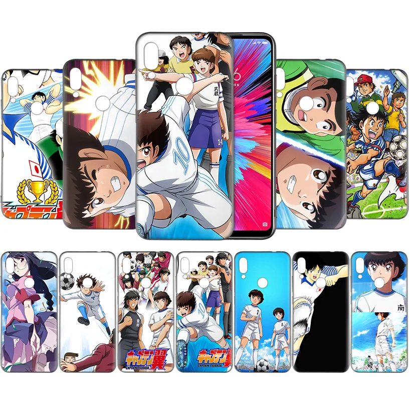 

Captain Tsubasa Ozora Genzo Football Pattern Silicone Case Coque for Redmi 5 6 6A S2 7 7A GO Y3 K20 Plus Pro Note 4 4X 5 6 7 7S