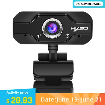 

HD Webcam 1080P for Video Meeting Built-in Dual Mics Smart Web Camera Cam USB Stream for Desktop Laptops PC For OS Windows 10/8
