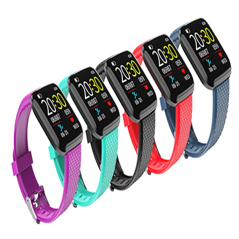 

D13 Smart Horloges Smart Polsband Hartslag Horloge Mannen Vrouwen Sport Horloges Smart Band Waterdicht 116plus Smartwatch voor S