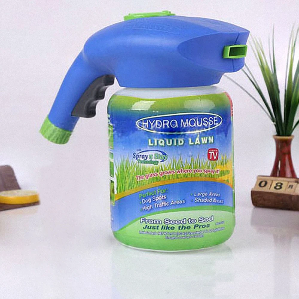 Seed Sprinkler Liquid Lawn System Grass Seed Sprayer Plastic Watering Can Quick And Easy Sprayers Ink Dropshipping-3