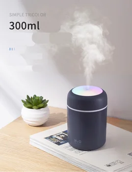

Portable Mini Air Humidifier 300ml Ultrasonic Aroma Essential Oil Diffuser USB Cool Mist Maker Purifier Aromatherapy for Home