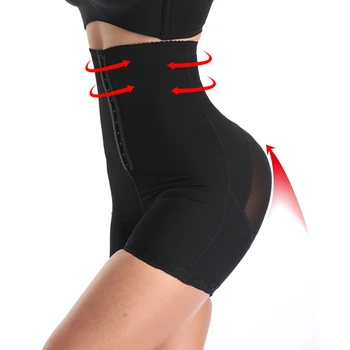 

New Women Shapewear Workout Waist Trainer Corset Butt Lifter Fat Control Plus Size Booty Lift Pulling Sport Underwear Shaper