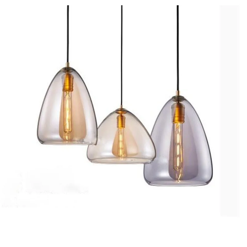

japan industrial lamp luminaria pendente glass ball LED pendant lights bedroom industrial lamp hanging lamp