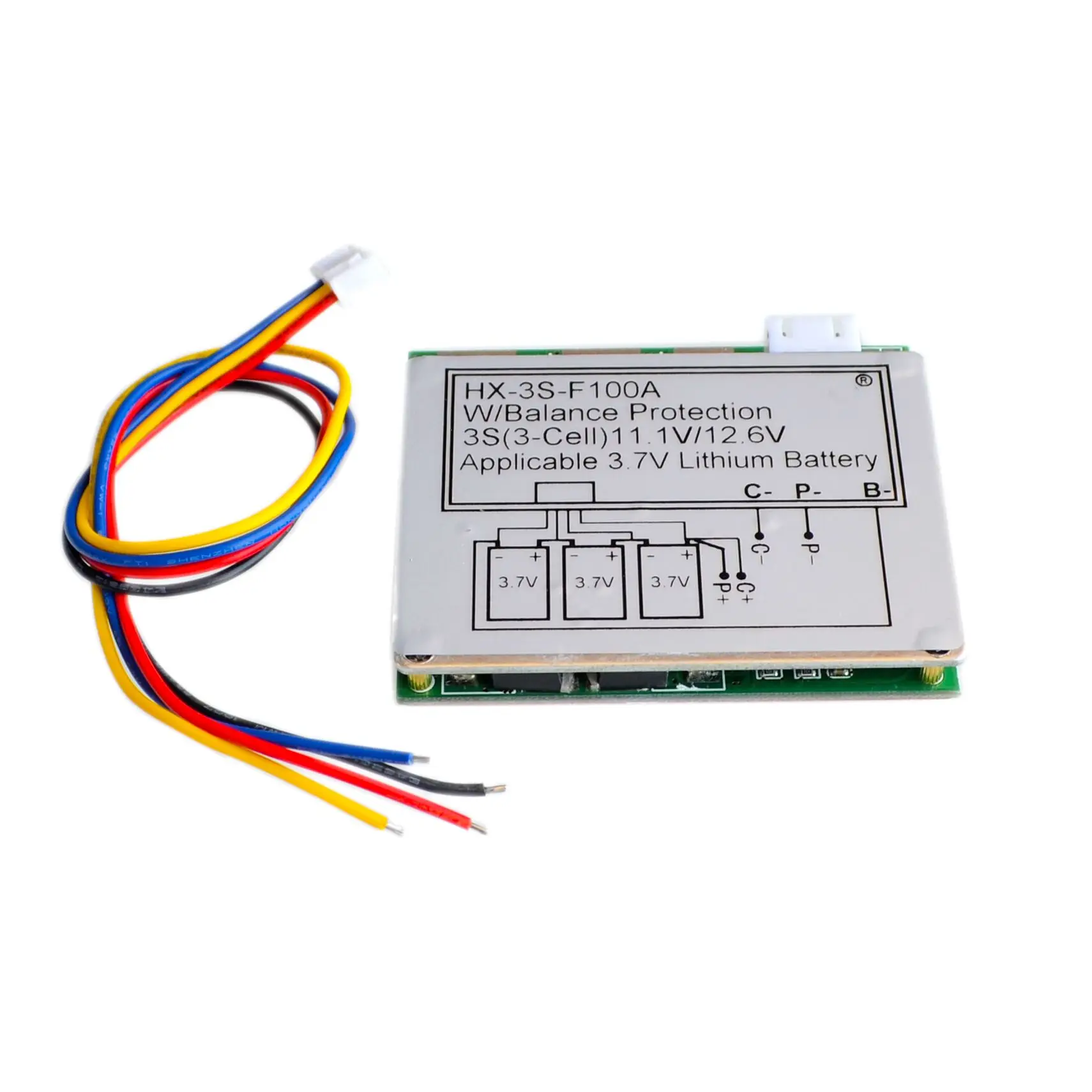 Новая защитная плата 3S 100A для литий ионного литиевого аккумулятора 18650 BMS PCM bms pcm с