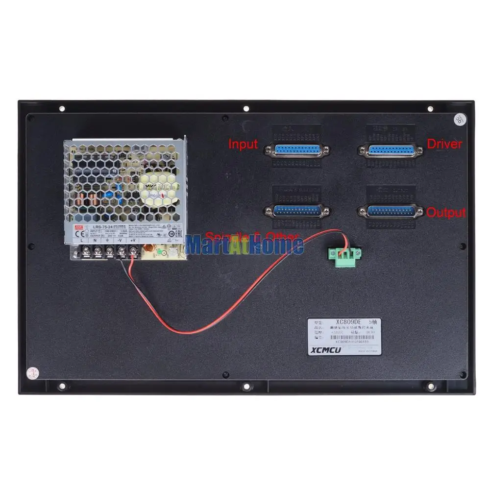 XC809D 3 ~ 6 осевая USB система управления с ЧПУ контроллер Поддержка FANUC G code офлайн